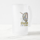 Lamont Clan Badge Matglas Bierpul (Voorkant rechts)