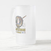 Lamont Clan Badge Matglas Bierpul (Voorkant links)