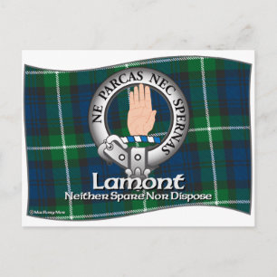 Lamont Clan Briefkaart