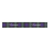 Lamont clan Pset Scottish tartan Grosgrain Lint (Voorkant)