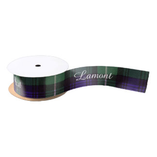 Lamont clan Pset Scottish tartan Satijnen Lint