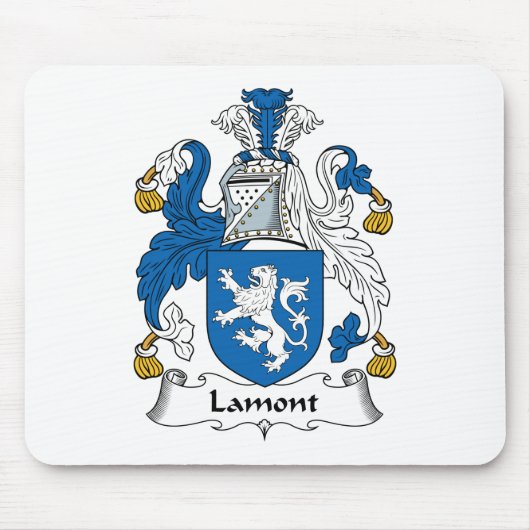 Lamont Family Crest Muismat (Voorkant)