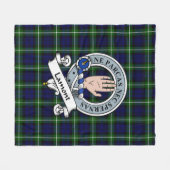 Lamont Modern Clan badge Tartan Pset Fleece Deken (Voorkant (Horizontaal))