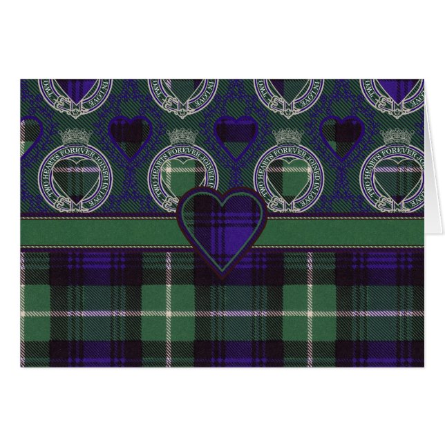 Lamont Scottish Tartan (Voorkant Horizontaal)