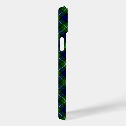 Lamont tartan blue green plaid Case-Mate iPhone case (Achterkant / Rechts)