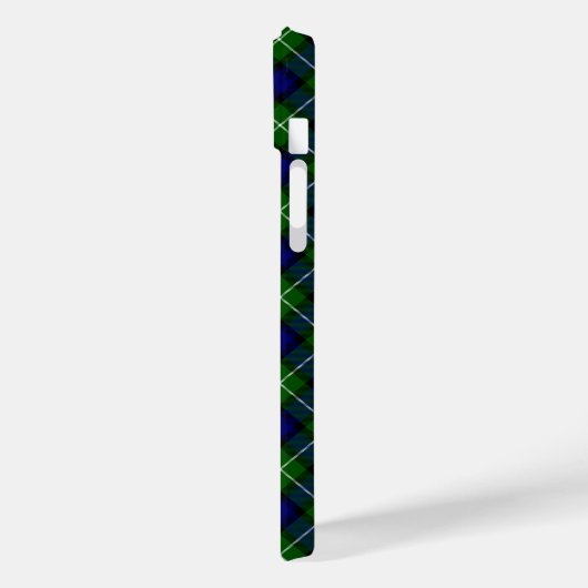Lamont tartan blue green plaid Case-Mate iPhone case (Achterkant / Links)