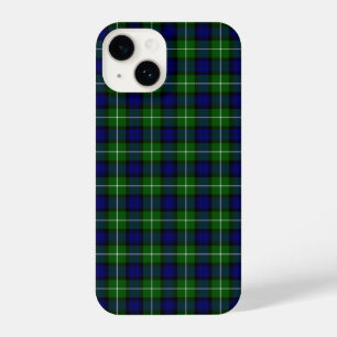 Lamont tartan blue green plaid iPhone 14 hoesje