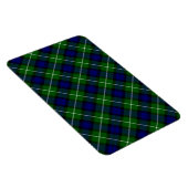 Lamont tartan blue green plaid magneet (Rechterzijde)