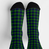 Lamont tartan blue green plaid sokken (Top)