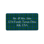 Lamont Tartan Label (Voorkant)