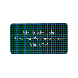 Lamont Tartan Label