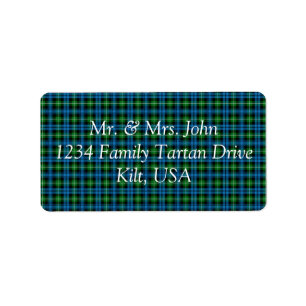 Lamont Tartan Label