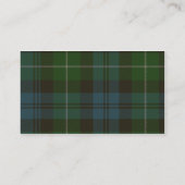 Lamont Tartan Lion Visitekaartje (Achterkant)