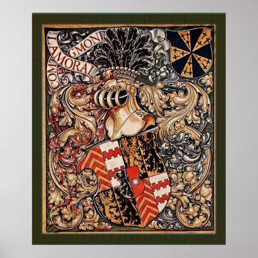 Lamoral, graaf van Egmont ( wapen) Poster (Voorkant)