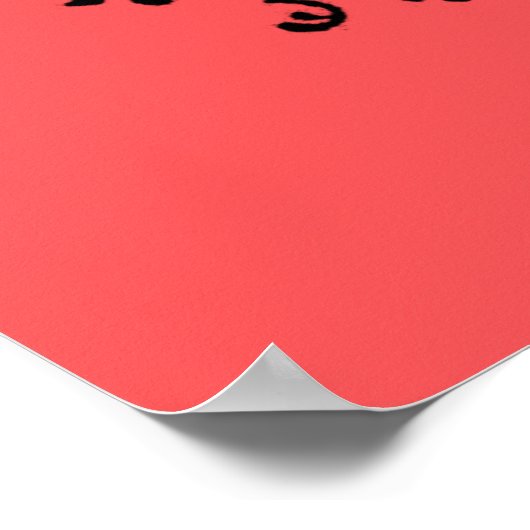 L'amore Vince Sempre - Liefde verovert alle Poster (Hoek)