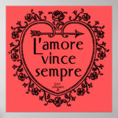 L'amore Vince Sempre - Liefde verovert alle Poster (Voorkant)