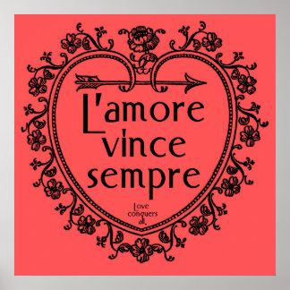 L'amore Vince Sempre - Liefde verovert alle Poster