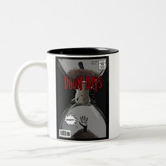 Lamotri-Jane "Doom Days" Coffee-Mok Tweekleurige Koffiemok (Links)