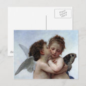 L'Amour et Psyché, Enfants - William Bouguereau Briefkaart (Voorkant / Achterkant)
