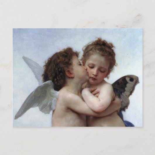 L'Amour et Psyché, Enfants - William Bouguereau Briefkaart (Voorkant)