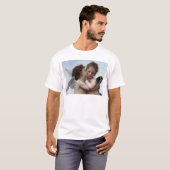 L'Amour et Psyché, Enfants - William Bouguereau T-shirt (Voorkant volledig)