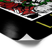 L'Amoureux - Tarot Kaart Perfect Poster (Hoek)