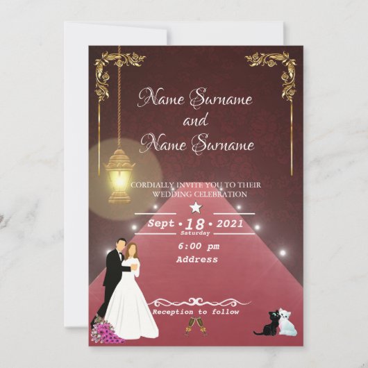 Lamp Kaart (Voorkant)