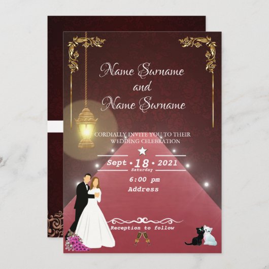 Lamp Kaart (Voorkant / Achterkant)