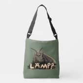 Lamp? Moth Meme Crossbody Tas (Voorkant)