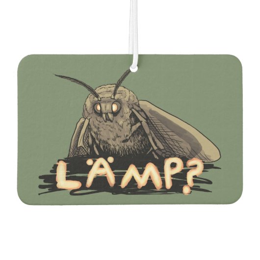 Lamp? Moth Meme Luchtverfrisser (Voorkant)