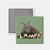 Lamp? Moth Meme Magneet (Voorkant / Achterkant)