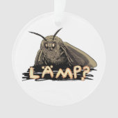 Lamp? Moth Meme Ornament (voorkant)
