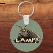 Lamp? Moth Meme Sleutelhanger (Voorkant)