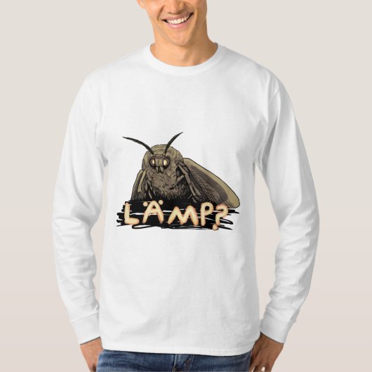 Lamp? Moth Meme T-shirt (Voorkant)