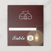 Lamp Plaatskaartje (Buitenkant ongevouwen)