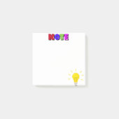 Lamp plaknotities post-it® notes (Voorkant)