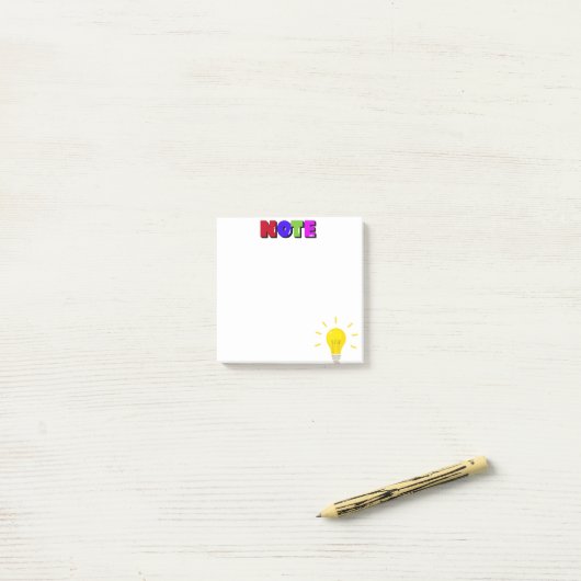 Lamp plaknotities post-it® notes (Op bureau)