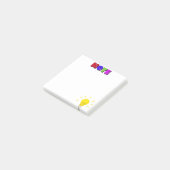 Lamp plaknotities post-it® notes (Schuin)