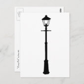 Lamp Post Briefkaart (Voorkant / Achterkant)