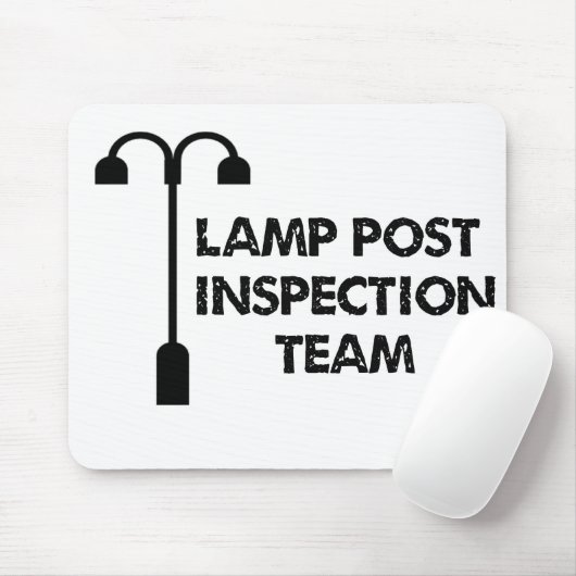 Lamp-postinspectieteam Muismat (Met muis)