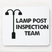 Lamp-postinspectieteam Muismat (Voorkant)