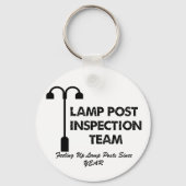 Lamp-postinspectieteam Sleutelhanger (Voorkant)