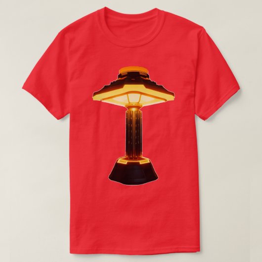 lamp t-shirt (Design voorkant)