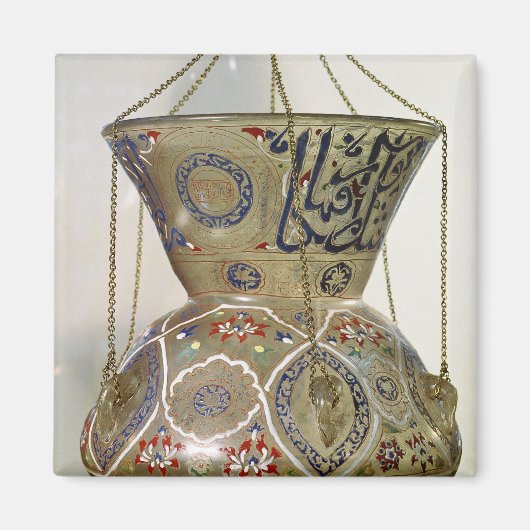 Lamp uit de moskee van Sultan Hasan, Caïro Magneet (Voorkant)