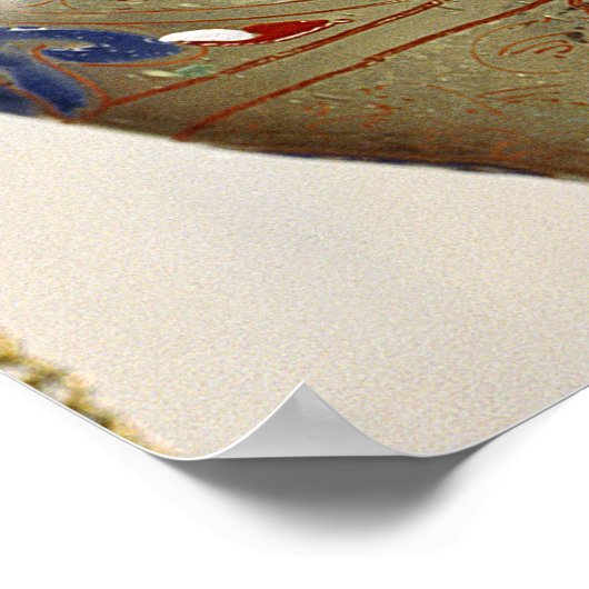 Lamp uit de moskee van Sultan Hasan, Caïro Poster (Hoek)