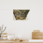 Lamp uit de moskee van Sultan Hasan, Caïro Poster (Keuken)