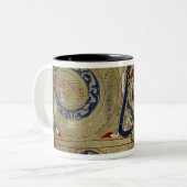 Lamp uit de moskee van Sultan Hasan, Caïro Tweekleurige Koffiemok (Voorkant links)