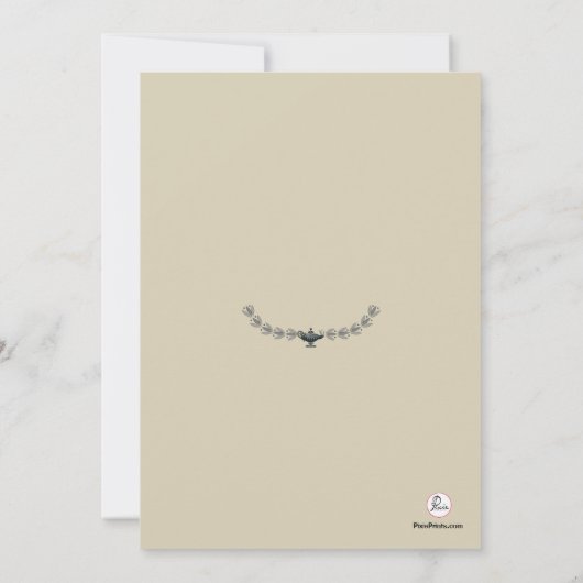 Lamp van Kennis Foto Aankondiging (Achterkant)