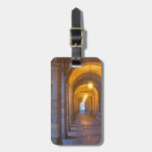 Lamp verlichte steengang, spanje bagagelabel (Voorkant verticaal)