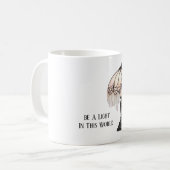 Lamp Wees Een Licht Koffiemok (Voorkant links)